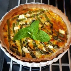 Asparagus Quiche