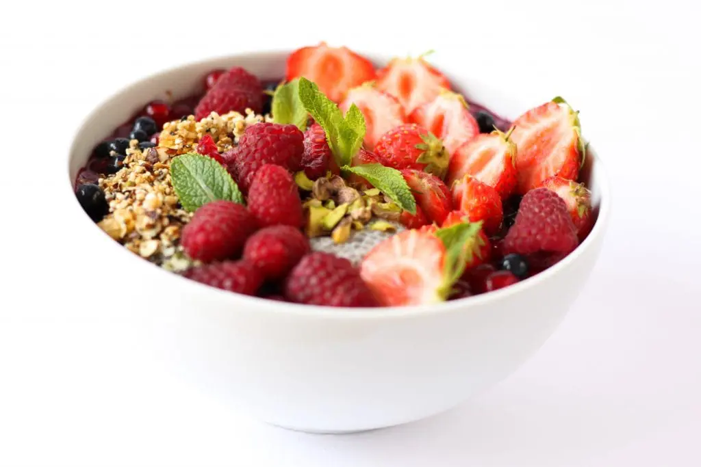 Smoothie bowl picture from Klara Fulinova