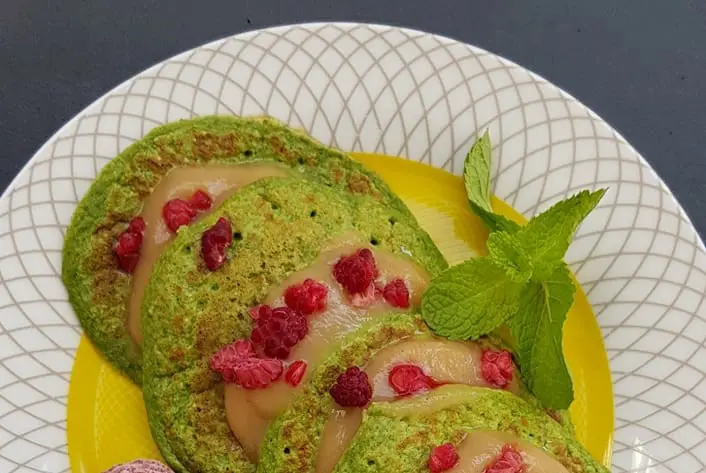 spinach pancake b